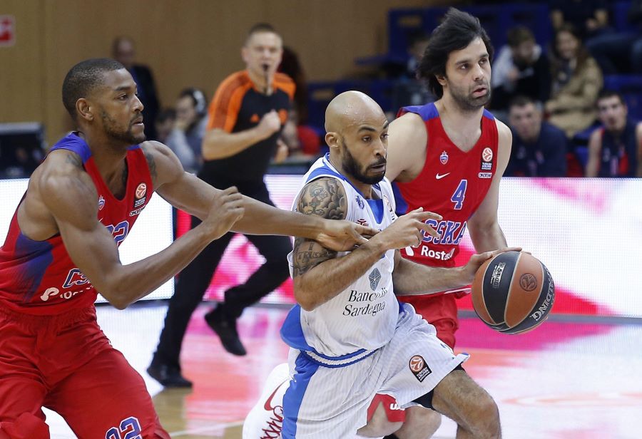 Dinamo Sassari (Foto Ansa)