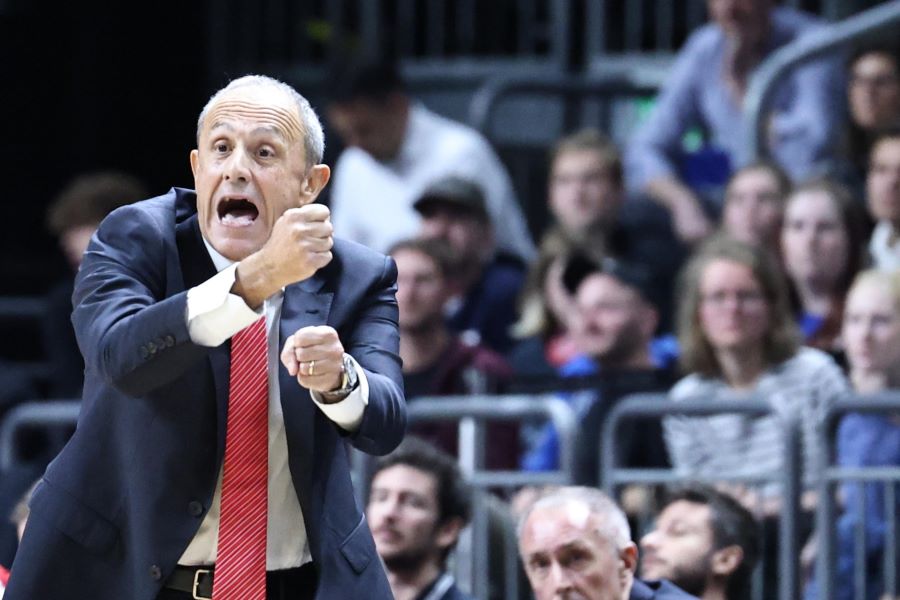 Ettore Messina (Foto Ansa)